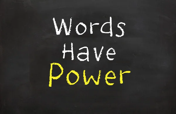 Words Have Power — Stock Photo, Image