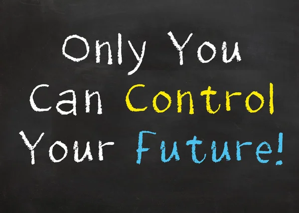 Only You Can Control the Future — Stock Photo, Image