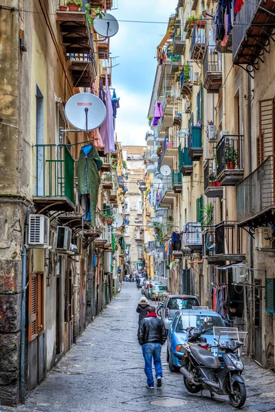 Nápoles quartos espanhóis — Fotografia de Stock