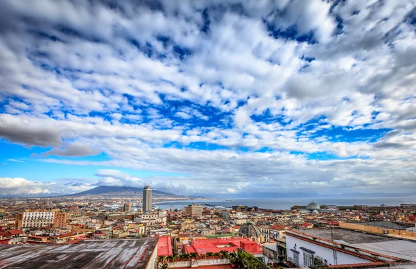 Panorama orașului Napoli — Fotografie, imagine de stoc