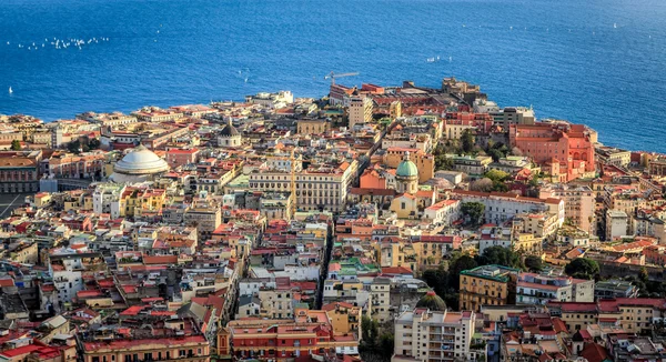 Naples City panorama — Stok Foto