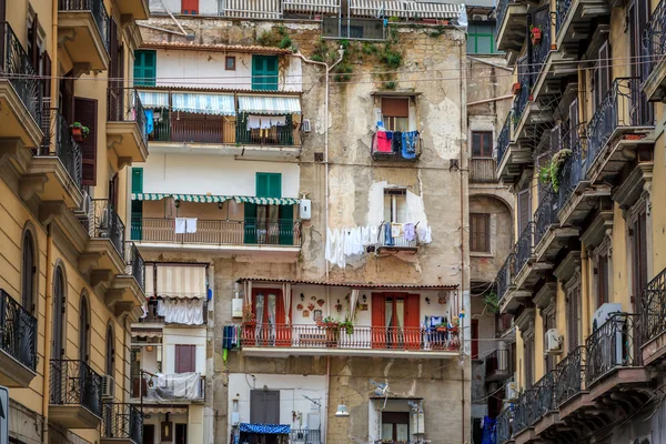 Nápoles quartos espanhóis — Fotografia de Stock