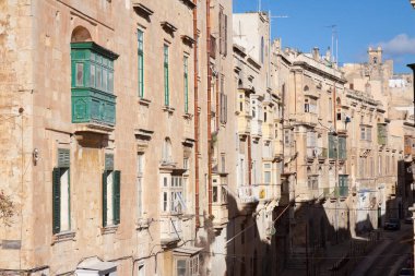 Malta - Valletta şehir görünümü