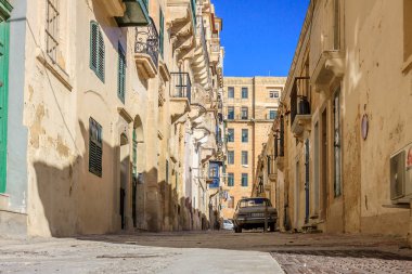 Malta - Valletta şehir görünümü