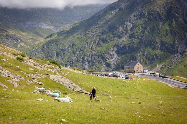 Cirque Troumouse Circo Glaciale Situato Nel Centro Della Catena Dei — Foto Stock