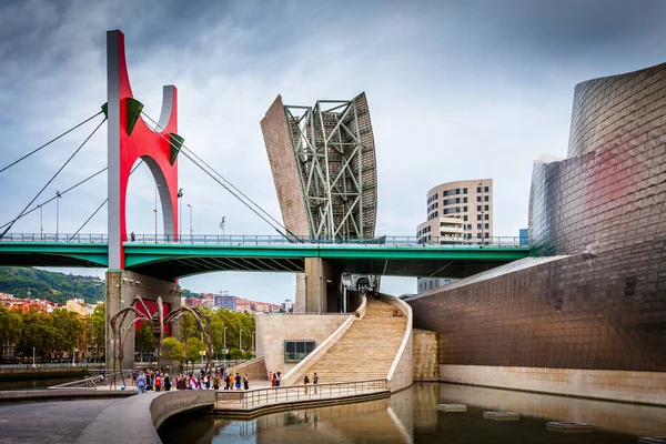 Bilbao Město Severním Španělsku Největším Městě Provincii Biskajsko Baskicku Jako — Stock fotografie
