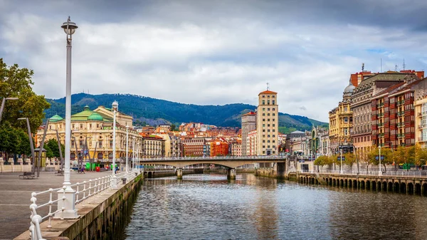 Bilbao Est Une Ville Nord Espagne Grande Ville Province Gascogne — Photo