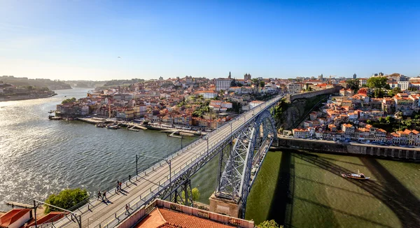 Architecturale Dom Luis brug bij Porto Portugal — Stockfoto