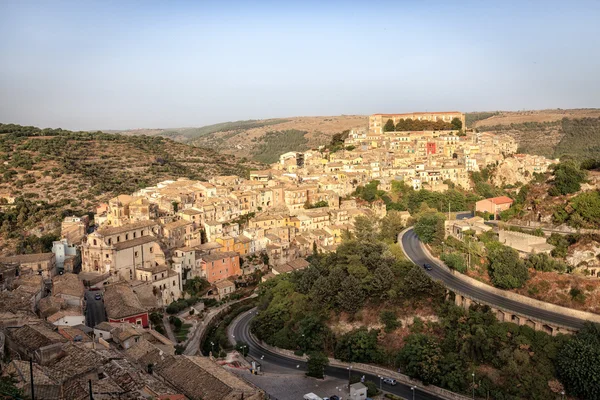 Landscape view of Ragusa, Sicily — Stock Photo, Image