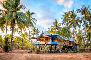 Gili Air geleneksel evde