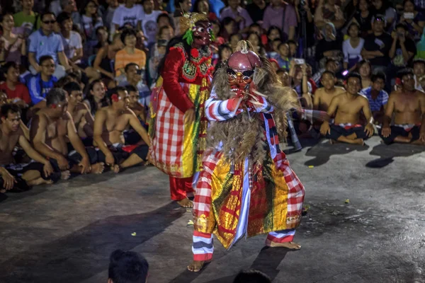 Uluwatu tempel dagelijkse show — Stockfoto