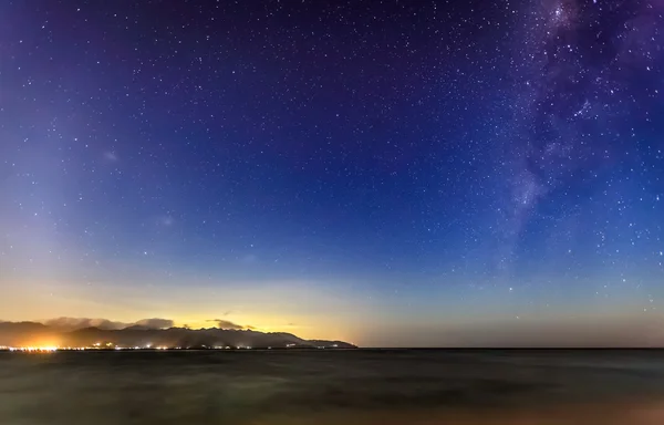 Un disparo nocturno en la isla de Gili —  Fotos de Stock