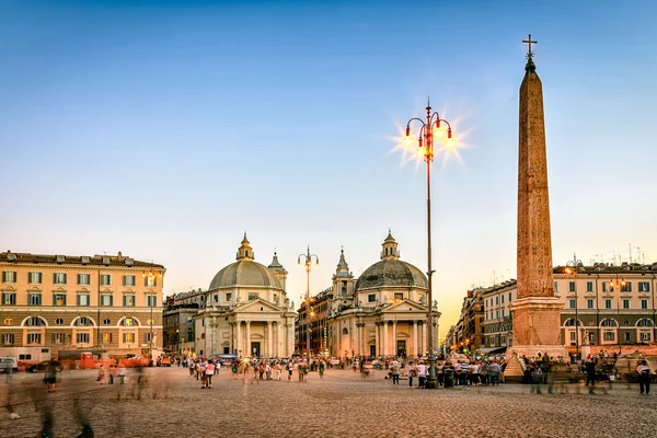 Piazza del popolo — Fotografia de Stock