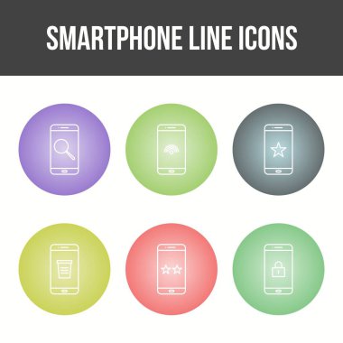 Mobil Uygulamalar Vektör Simgesi Ayarları