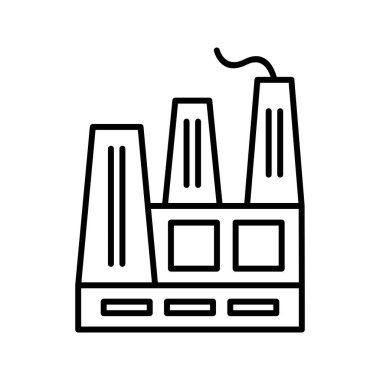 Eşsiz Endüstri Satır Vektörü Simgesi