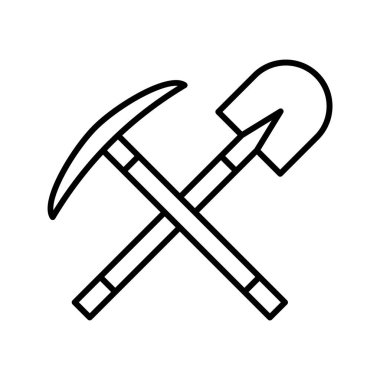 Eşsiz Araçlar Satır Vektörü Simgesi