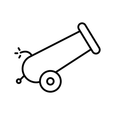 Eşsiz Top Çizgisi Vektör Simgesi