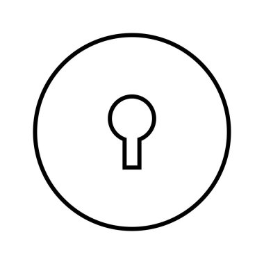 Anahtar deliğinin eşsiz simgesi