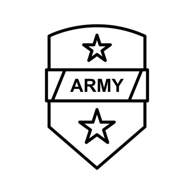 Eşsiz Rozet Vektör Satırı Simgesi