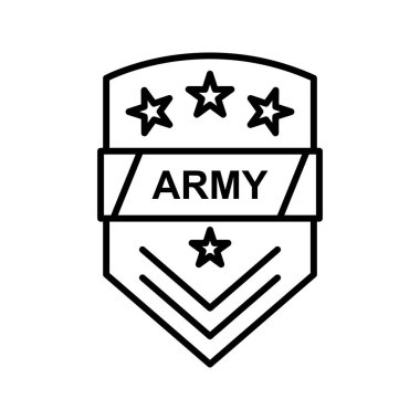 Eşsiz Rozet Vektör Satırı Simgesi