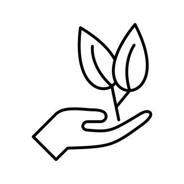 Eşsiz Çevre dostu Vektör Satırı Simgesi