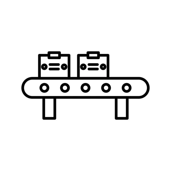 独特的输送机线向量Icon — 图库矢量图片