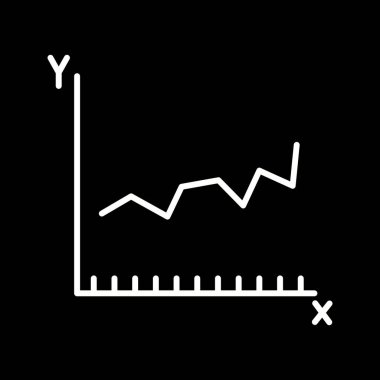 Eşsiz Grafik çizgi vektör simgesi