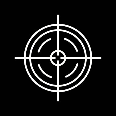 Eşsiz Hedef Vektör Satır Simgesi