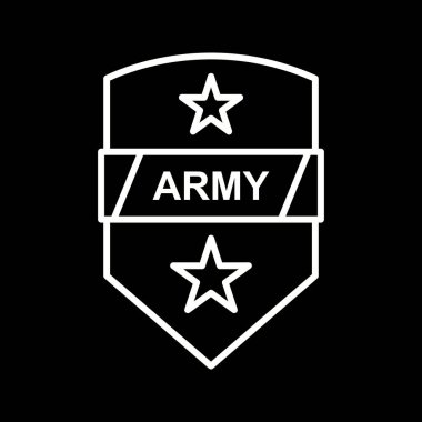 Eşsiz Rozet Vektör Satırı Simgesi