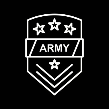 Eşsiz Rozet Vektör Satırı Simgesi