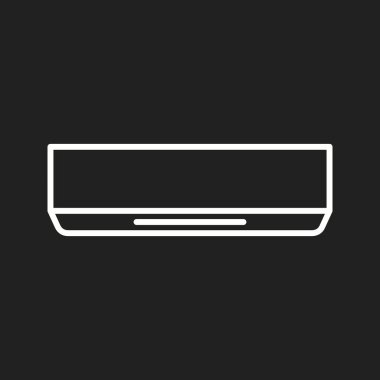 Eşsiz Klima Satır Vektörü Simgesi