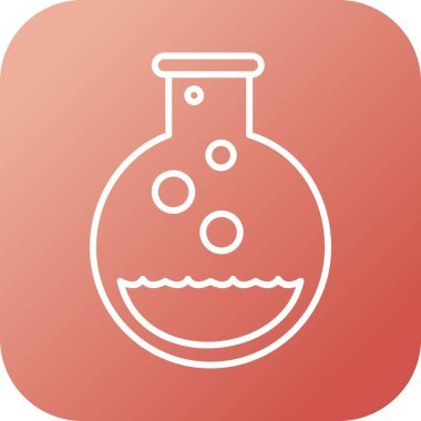 Eşsiz Bilim Vektör Satırı Simgesi