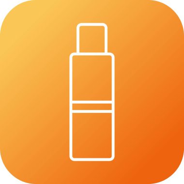 Eşsiz Hava Temizleyici Hattı Vektör Simgesi