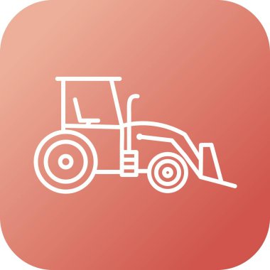 Eşsiz Yükleyici Satır Vektörü Simgesi