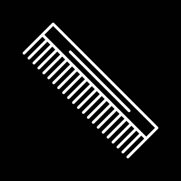 Μοναδικό Εικονίδιο Διανύσματος Γραμμής Comb — Διανυσματικό Αρχείο