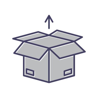 Paket Vektör Satırı Simgesinden Eşsiz Kaldır