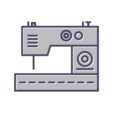 Eşsiz Makine Satır Vektörü Simgesi