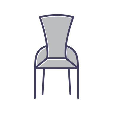 Benzersiz Koltuk Satırı vektör simgesi