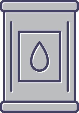 Eşsiz Namlu Vektör Satırı Simgesi