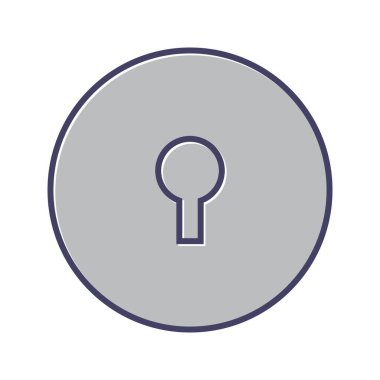 Anahtar deliğinin eşsiz simgesi