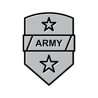 Eşsiz Rozet Vektör Satırı Simgesi