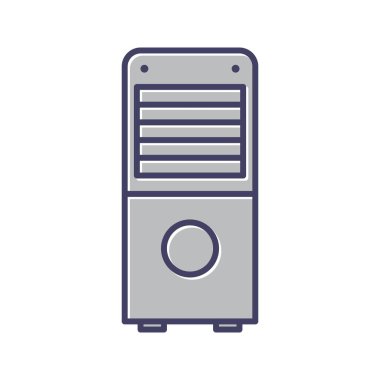 Benzersiz Hava Denemlendirici Satır Vektörü Simgesi