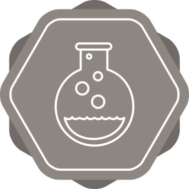 Eşsiz Bilim Vektör Satırı Simgesi