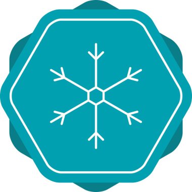 Eşsiz Soğutma Satırı Vektörü Simgesi