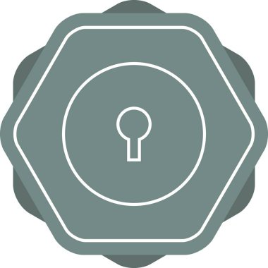 Anahtar deliğinin eşsiz simgesi