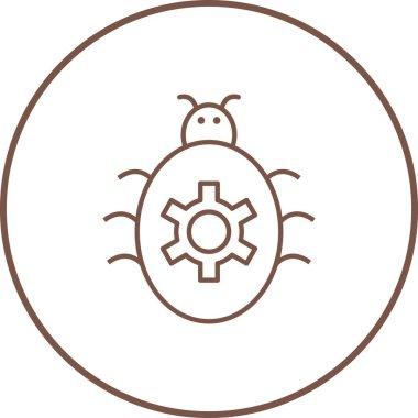 Hata düzeltme çizgisi vektör simgesi