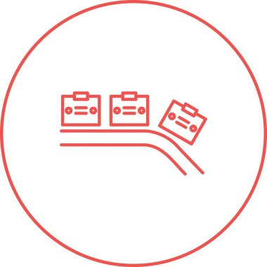 Eşsiz Taşıyıcı Satır Vektörü Simgesi