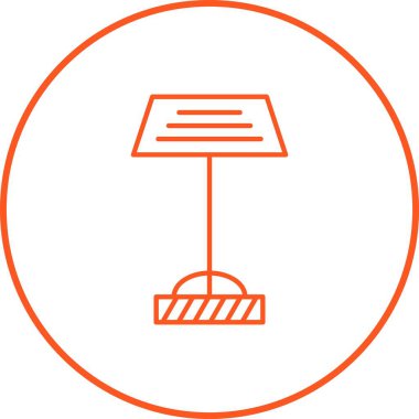 Eşsiz Satır Vektörü Simgesi