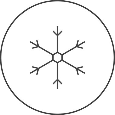 Eşsiz Soğutma Satırı Vektörü Simgesi