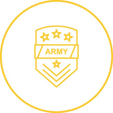 Eşsiz Rozet Vektör Satırı Simgesi